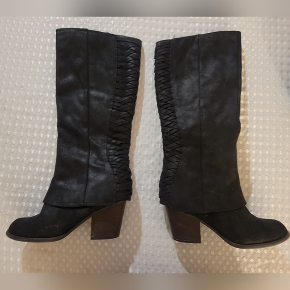 Fergilicious Knee High Riding Boots with Heel - Picture 2 of 3